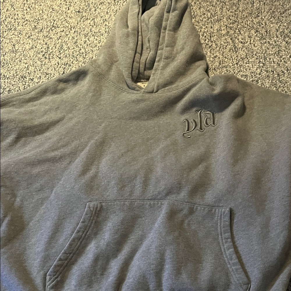 YoungLA Charcoal Gray Hoodie